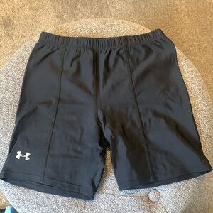 Under armour biker shorts